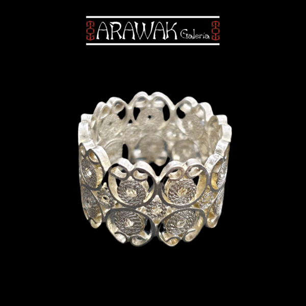 Anillo Filigrana en Plata Ley 950 - Diseño Exclusivo ANF-109 | Joyería Artesanal - Image 2