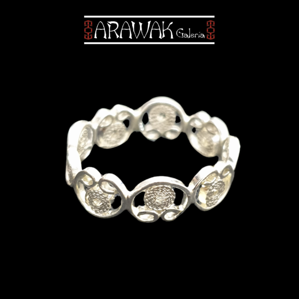 Anillo Filigrana en Plata Ley 950 - Diseño Exclusivo ANF-112 | Joyería Artesanal 2 - Image 2