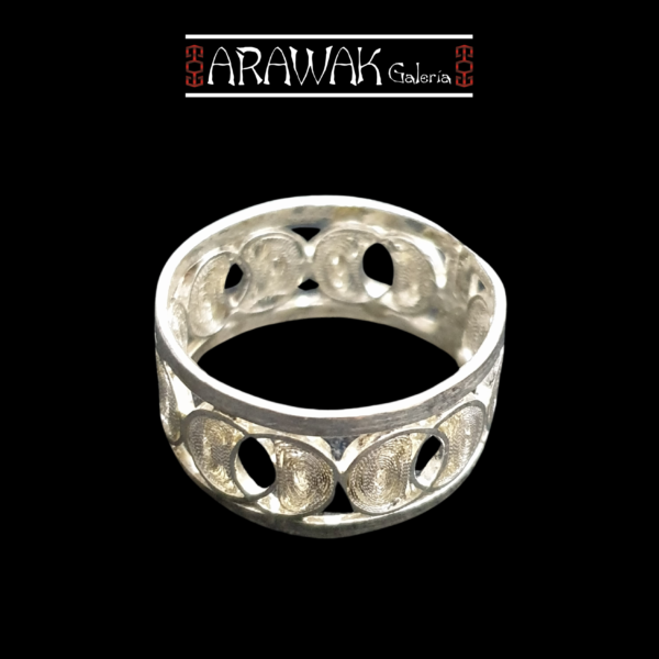 Anillo Filigrana en Plata Ley 950 - Diseño Exclusivo ANF-113 | Joyería Artesanal - Image 2