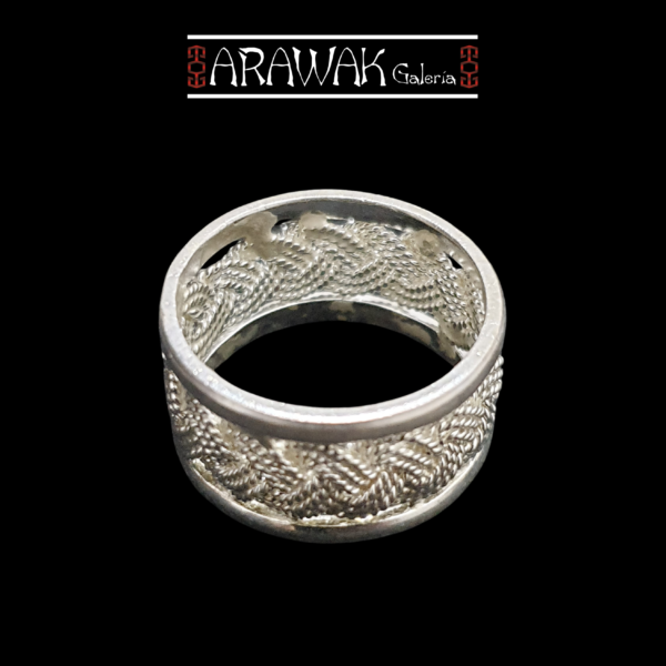 Anillo Filigrana en Plata Ley 950 - Diseño Exclusivo ANF-104 | Joyería Artesanal - Image 2