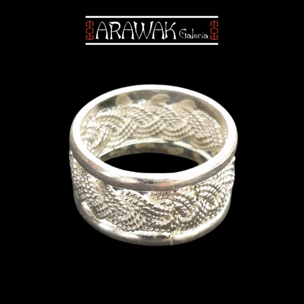 Anillo Filigrana en Plata Ley 950 - Diseño Exclusivo ANF-104 | Joyería Artesanal