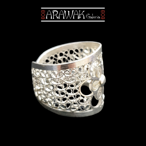 Anillo Filigrana en Plata Ley 950 - Diseño Exclusivo ANF-102 | Joyería Artesanal - Image 2