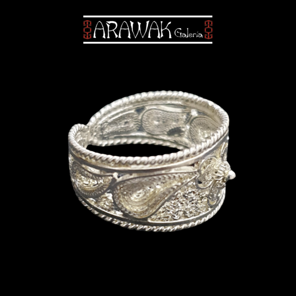 Anillo Filigrana en Plata Ley 950 - Diseño Exclusivo ANF-111 | Joyería Artesanal - Image 2