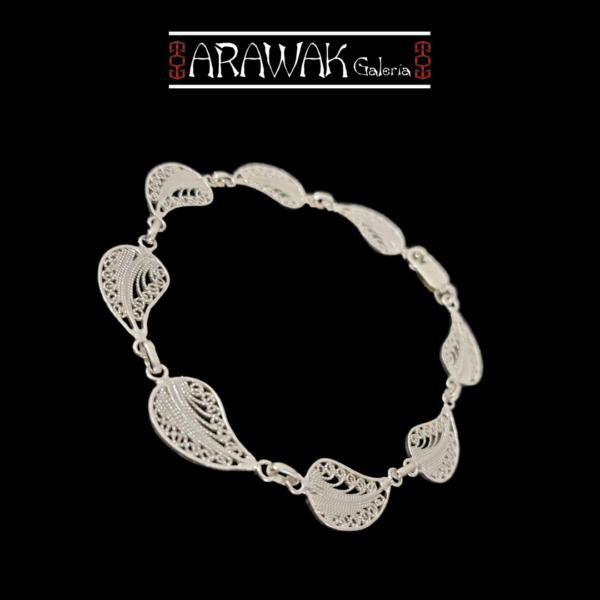 Pulsera Artesanal en Filigrana de Plata Ley 950 PLF-405 | Joyería Artesanal - Image 2