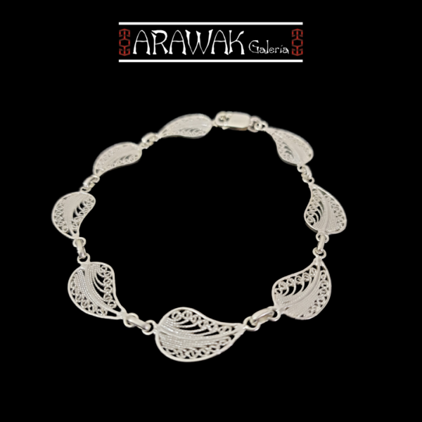 Pulsera Artesanal en Filigrana de Plata Ley 950 PLF-405 | Joyería Artesanal