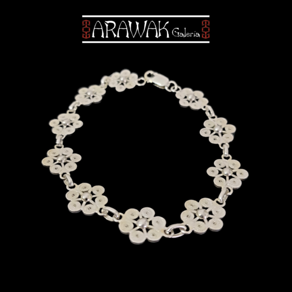 Pulsera Artesanal en Filigrana de Plata Ley 950 PLF-402 | Joyería Artesanal - Image 2