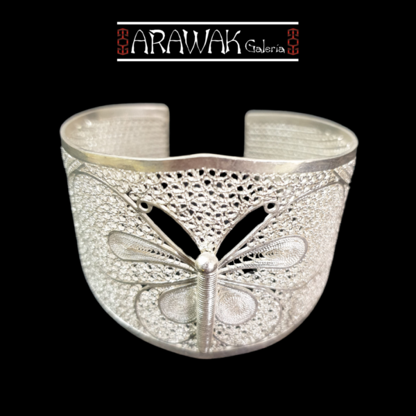 Brazalete Artesanal en Filigrana de Plata Ley 950 BZF-401 | Joyería Artesanal