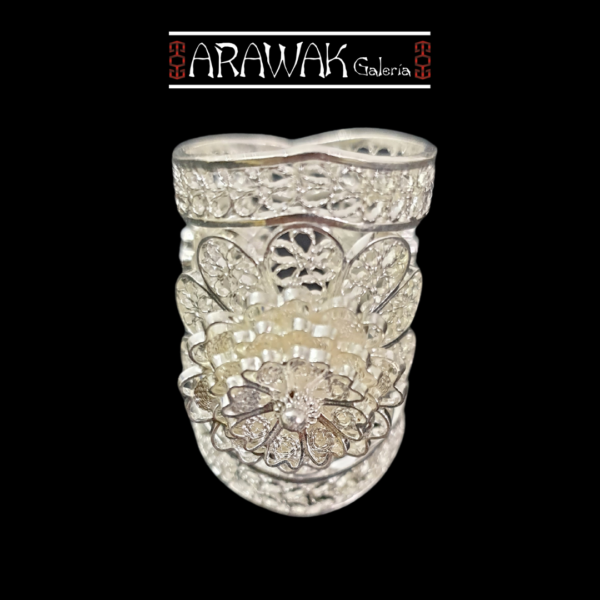 Anillo Filigrana en Plata Ley 950 - Diseño Exclusivo ANF-110 | Joyería Artesanal