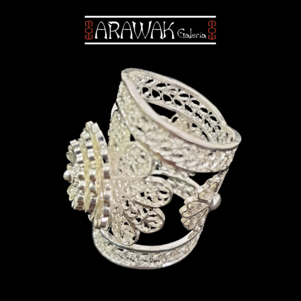 Anillo Filigrana en Plata Ley 950 - Diseño Exclusivo ANF-110 | Joyería Artesanal - Image 3