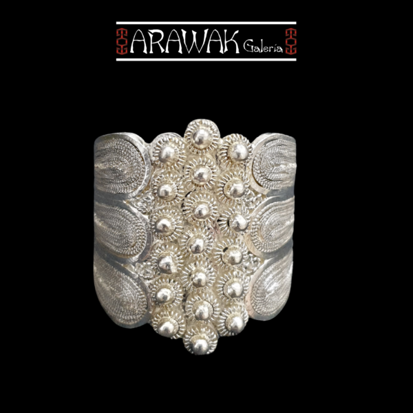 Anillo Filigrana en Plata Ley 950 - Diseño Exclusivo ANF-108 | Joyería Artesanal