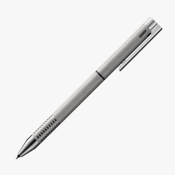 Twin Pen Lamy Logo Cepillado